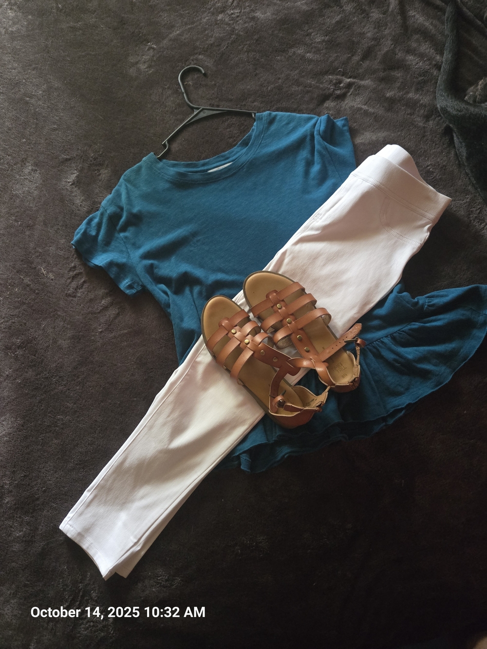 Women’s Teal Short Sleeve Crewneck Tee — Soft Everyday Essential Or Date Night